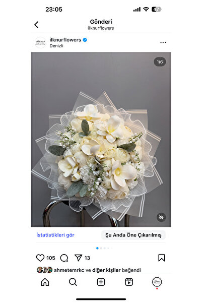 İlknur Flowers Gelin çiçeği