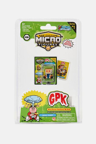 Super Impulse Worlds Smallest Garbage Pail Kids Pop Culture Micro Figures, Green