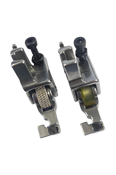 hodbehod Sanayi Tipi Dikiş Makinesi Uyumlu Rulmanlı Tekerlekli Gizli Fermuar Ayağı 2 Li Set