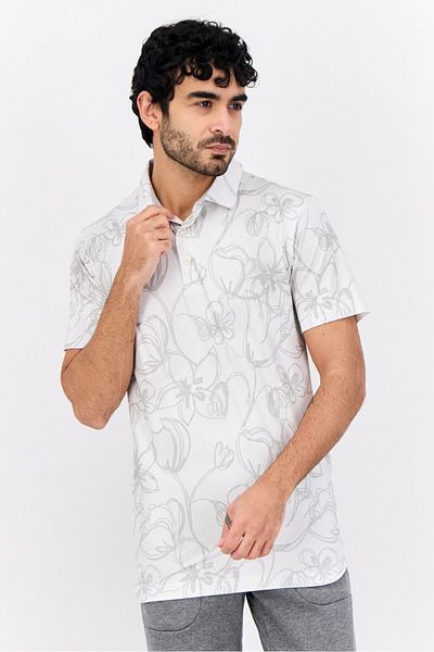 Puma Men Sportswear Fit Short Sleeves Golf Polo Shirt, Multicolor