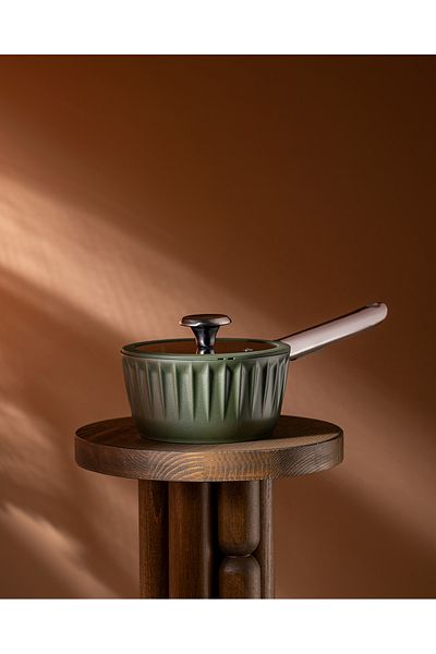 Madame Coco Freya Sauce Pan - Green - 16 cm
