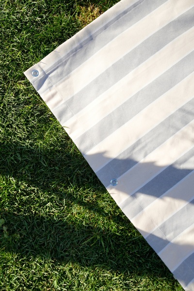 ALTINPAMUK Balcony Curtain Enxboy Optional Eyelet Balcony Tarpaulin Gray Cream Ty901-2