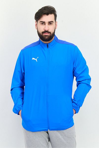 Puma Men Sportswear Fit Colorblock Outdoor Jacket, Electric Blue