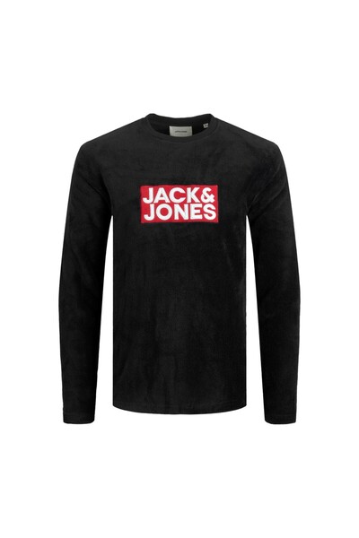 Jack & Jones Σετ ανδρικής φόρμας μαύρης φόρμας Jacfleece Lw - 12224985