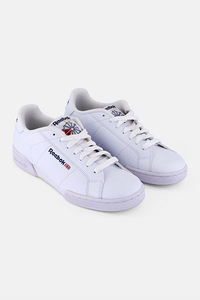 Reebok Kids Boy NPC II SYN Lace Up Tennis Shoes, White
