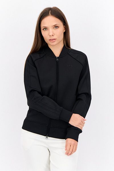 adidas Women Sportswear Fit Long Sleeve Training Jackets, Black