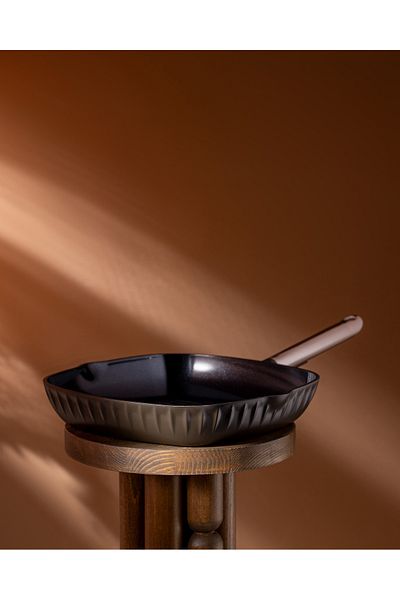 Madame Coco Freya Grill Pan - Brown - 16 cm