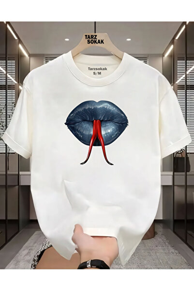 Tarzsokak UNISEX majica Crazy Lips