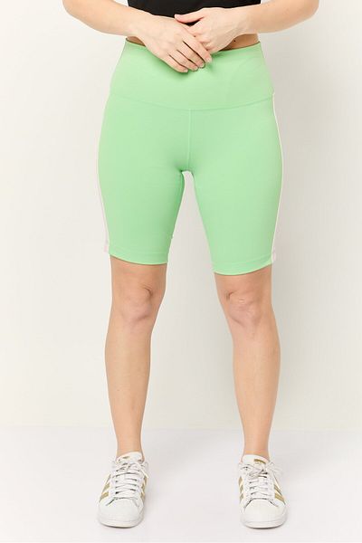 Esprit Women Brand Logo Biker Shorts, Mint Green