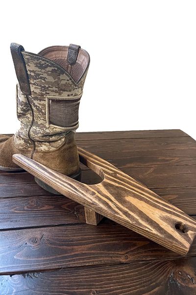 Alyones Wooden Boot Puller - Cowboy Boot & Shoe Puller Without Bending (High Quality)