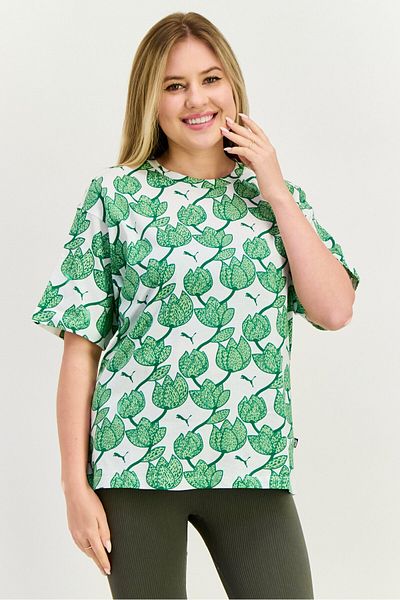 Puma Women Sportswear Fit Short Sleeve Outdoor T Shirt, Multicolor