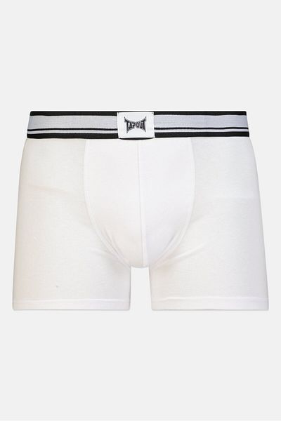 Tapout Men 3 Pieces Brand Logo Boxers Set, Black/white
