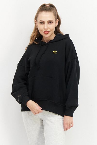 adidas Women Sportswear Fit Long Sleeve Running Sweatshirt, Black