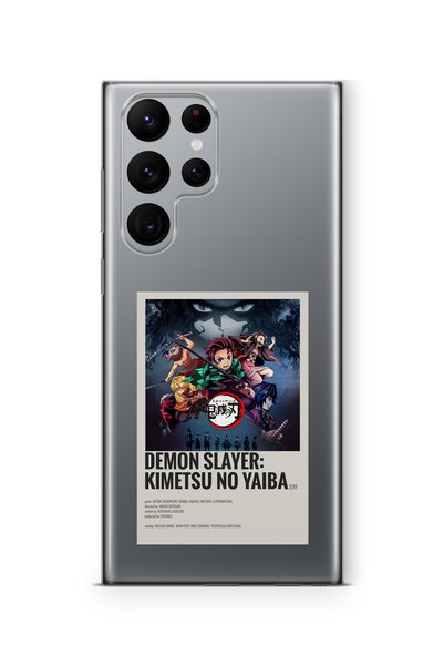 Multitronic Samsung Galaxy S23 Ultra Compatible Demon Slayer Paralorid Poster...