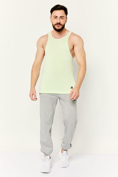 adidas Men Sportswear Fit Sleeveless Outdoor Vest, Mint Green