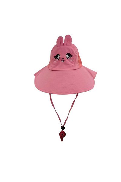 Aware Time 5-9 Years Unisex Children's Lace-Up Fedora Hat with Whistle Toy
