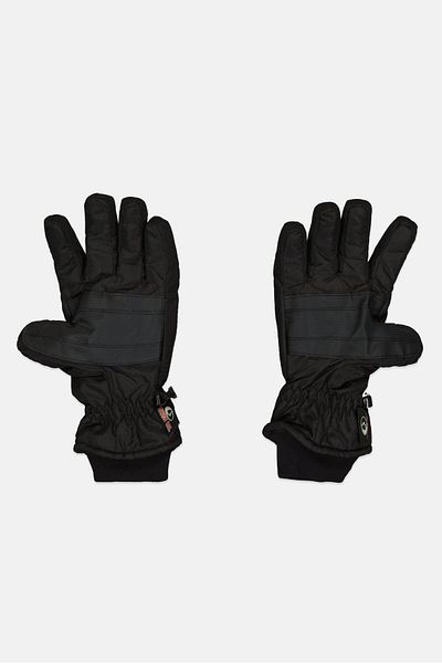 Mossy Oak Men 1 Pair Textured Gloves, Black