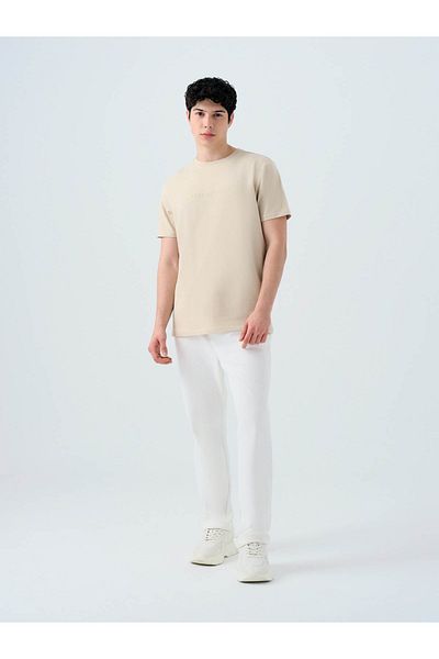 Loft Regular Fit Stone Men's T-Shirt Lf2039590