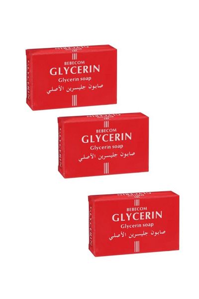 Bebecom Glycerin Glycerin | Original Glycerin Soap from BB Com - 125g 3 pieces