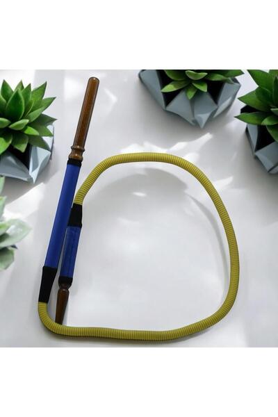 YILMAZNARGİLE Ahşap Uçlu Deri Nargile Marpucu,Keçi Derisi Marpuç,Deri Marpuç,...