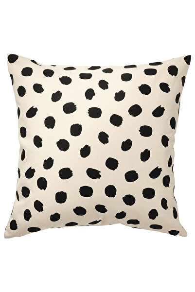 IKEA Oddny Pillow Case, Off-White-Black Dot Pattern, 50X50 cm