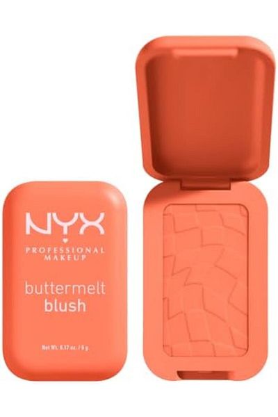 NYX Professional Makeup Blush from Sooner The Butta Long-Lasting Powder Blush, Shade 03