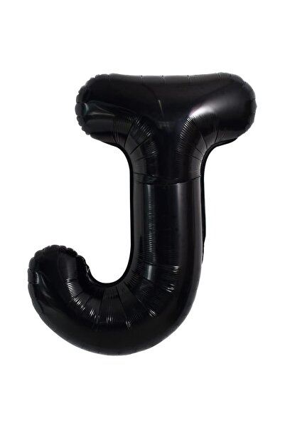 OEM Μεταλλικό μπαλόνι foil Letter J 40 εκ. φουσκωμένο με ήλιο ή Airidal