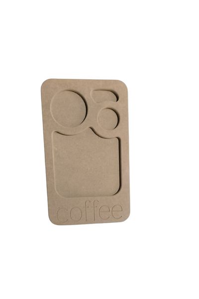 Özka Hobi Ahşap Özka Hobby Coffee Kitchen Set Tray