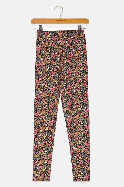 GAP Kids Girl Pull On Allover Print Leggings, Multicolor