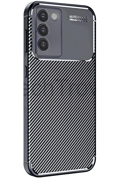 TechTrove Vivo V30 Lite 4G Kılıf Karbon Tasarımlı İnce Yapılı Kamera Koruma Ç...