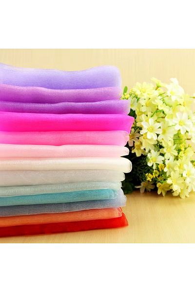 HOBİ Crystal Tulle Bride Groom Bundle Tulle Party Ornament Tulle Bundle Ornament Package Ornament 1X3 Meters Size
