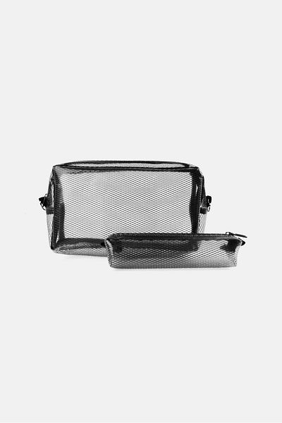 YOTO 2 Piece Eva Storage Pouch Set, Black