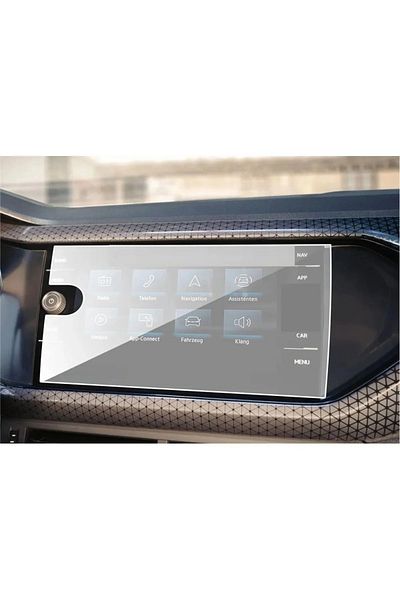 corcishop Volkswagen Polo 8 Inch Physical One Key Compatible Multimedia 9H Nano Screen Protector 2024