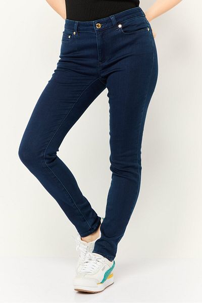 Michael Kors Women Skinny Fit High Waist Stretchable Denim, Blue