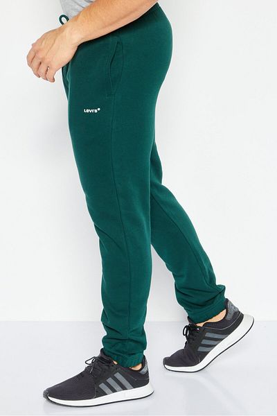 Levi's Men Straight Fit Brand Logo Sweatpants, Green