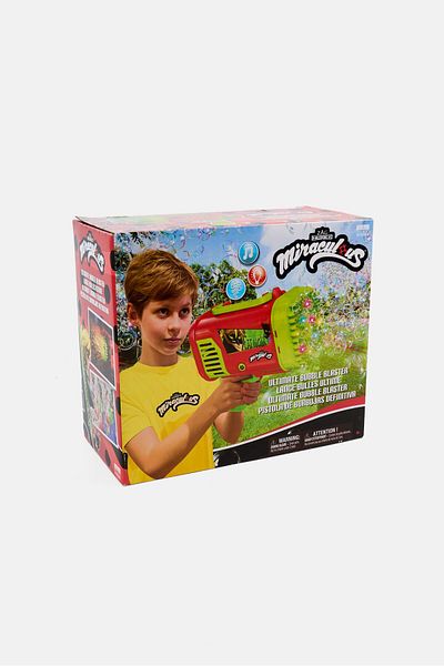 ZAG Heroez Miraculous Ultimate Bubble Blaster, Red