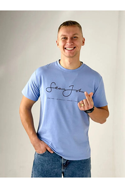 EFFRENATU Ανδρικό μπλουζάκι με κοντό μανίκι με στάμπα