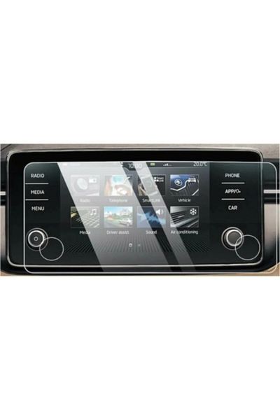 corcishop Skoda Kamiq - 9h Navigation Multimedia Tape Nano Screen Protector Film