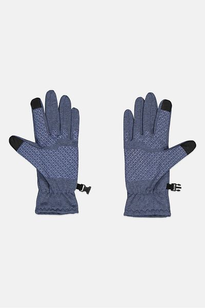 RBX Men 1 Pair Brand Logo Sports Gloves, Grey