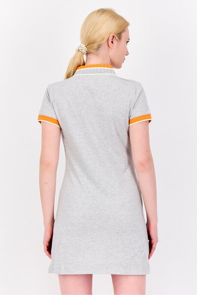 Esprit Women Heather Shirt Dress, Light Grey