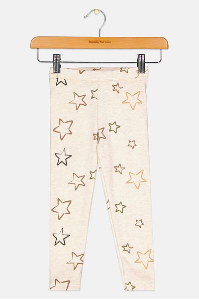 GAP Toddlers Girl Allover Print Pull On Leggings, Multicolor