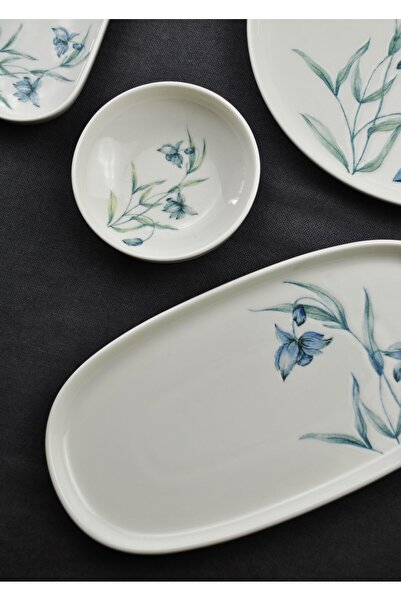 Qualitev Felisya 14 Parça Porselen Kahvaltı Takımı-6 Kişilik Beyaz