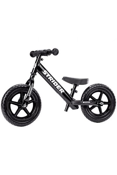 STRİDER Strider 12 Sport Balance Balance Bike for Children, 2-5 Years, Black