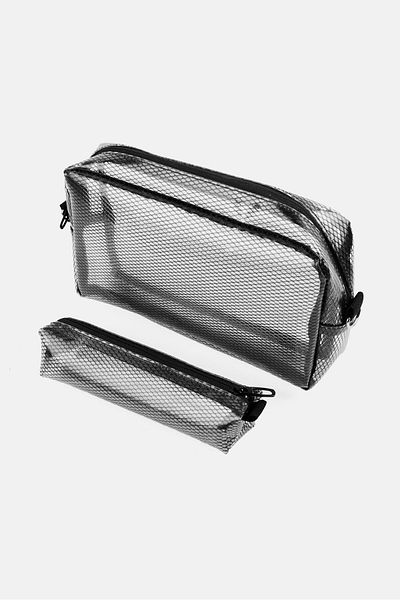 YOTO 2 Piece Eva Storage Pouch Set, Black