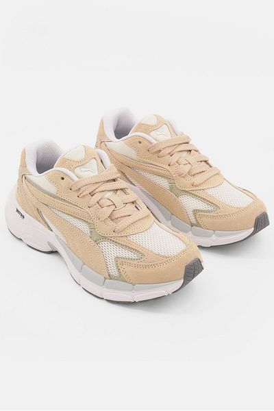 Puma Women Teveris Nitro Lace Up Outdoor Shoes, Beige