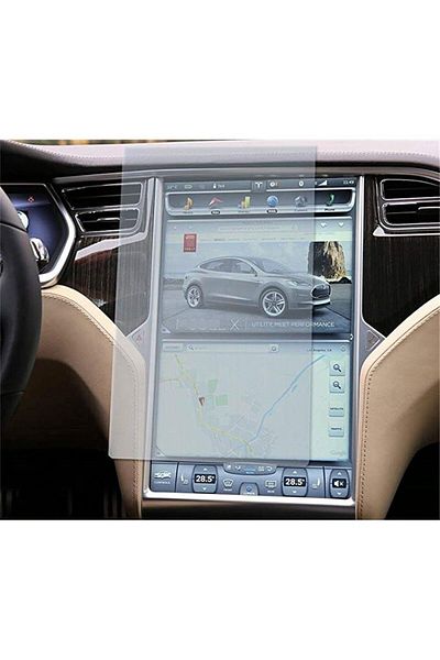 corcishop Tesla Model X Compatible 17 inch Multimedia Navigation Nano Screen Protector