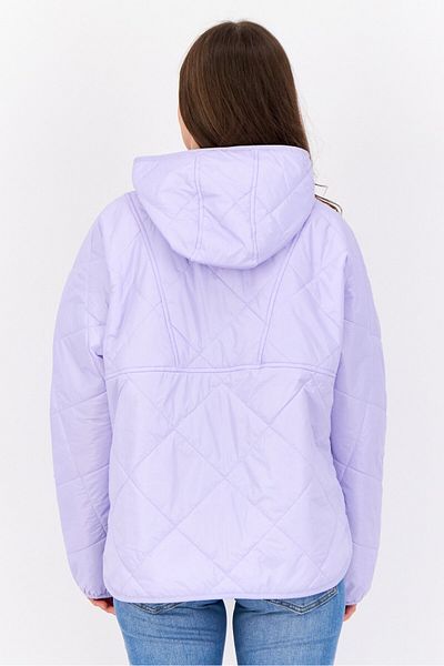 AMERICAN EAGLE Women Quilted Puffer Jacket, Lavender