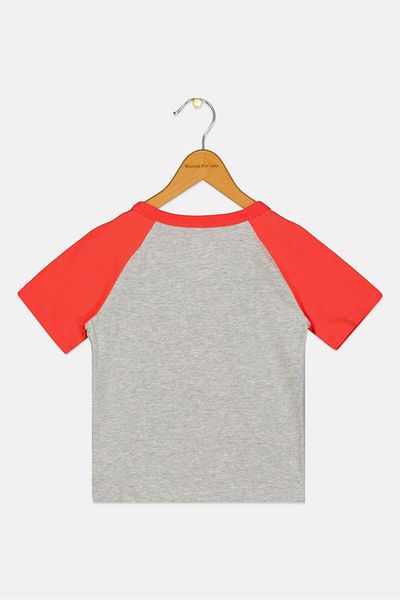 GAP Toddlers Boy Crew Neck Short Sleeve Printed T-shirt, Multicolor