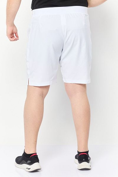 adidas X Parley Men Sportswear Fit 9 Inseam Two In One Tennis Shorts, White