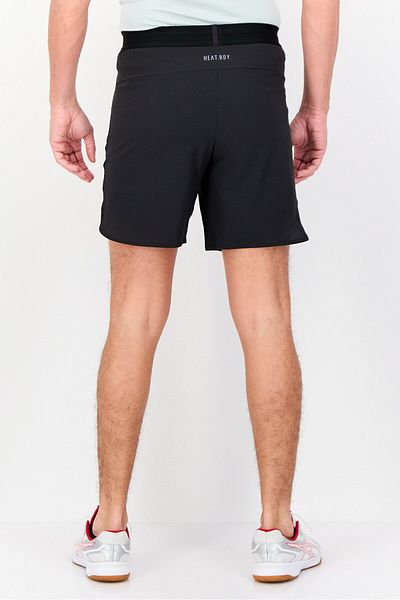 adidas Men Sportswear Fit Drawstring 7 Inseam Training Shorts, Black